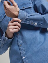 Jeanshemd mit Brusttaschen - Männer - mid stone wash denim Jeanshemd mit Brusttaschen - Männer - mid stone wash denim - 9 - TOM TAILOR Denim