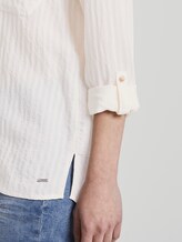Oversized tunic with pockets - Women - Gardenia White Oversized tunic with pockets - Women - Gardenia White - 10 - TOM TAILOR Denim