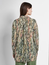 Oversize Bluse mit Schlangen-Print - Frauen - colourful snake print Oversize Bluse mit Schlangen-Print - Frauen - colourful snake print - 2 - TOM TAILOR Denim