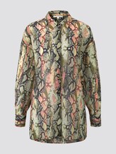 Oversize Bluse mit Schlangen-Print - Frauen - colourful snake print Oversize Bluse mit Schlangen-Print - Frauen - colourful snake print - 7 - TOM TAILOR Denim