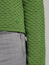 Kurzer Cardigan mit Struktur - Frauen - sundried turf green Kurzer Cardigan mit Struktur - Frauen - sundried turf green - 10 - TOM TAILOR