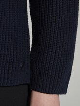 Pullover mit V-Ausschnitt - Frauen - Sky Captain Blue Pullover mit V-Ausschnitt - Frauen - Sky Captain Blue - 10 - TOM TAILOR