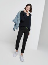 Pullover mit V-Ausschnitt - Frauen - Sky Captain Blue Pullover mit V-Ausschnitt - Frauen - Sky Captain Blue - 3 - TOM TAILOR