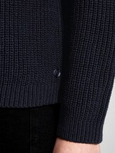 Kurzer Cardigan mit V-Ausschnitt - Frauen - Sky Captain Blue Kurzer Cardigan mit V-Ausschnitt - Frauen - Sky Captain Blue - 10 - TOM TAILOR