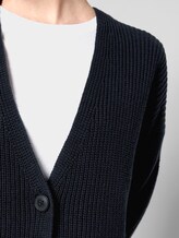 Kurzer Cardigan mit V-Ausschnitt - Frauen - Sky Captain Blue Kurzer Cardigan mit V-Ausschnitt - Frauen - Sky Captain Blue - 9 - TOM TAILOR