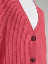 Kurzer Cardigan mit V-Ausschnitt - Frauen - charming pink Kurzer Cardigan mit V-Ausschnitt - Frauen - charming pink - 9 - TOM TAILOR