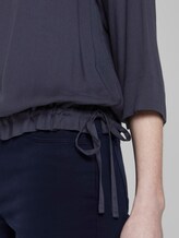 Blusenshirt mit verstellbarem Bund - Frauen - Sky Captain Blue Blusenshirt mit verstellbarem Bund - Frauen - Sky Captain Blue - 10 - TOM TAILOR