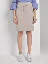 Sportlicher Minirock - Frauen - Dusty Taupe Sportlicher Minirock - Frauen - Dusty Taupe - 1 - TOM TAILOR