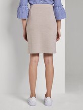 Sportlicher Minirock - Frauen - Dusty Taupe Sportlicher Minirock - Frauen - Dusty Taupe - 2 - TOM TAILOR