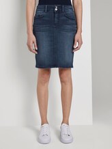 Mini Jeansrock - Frauen - dark stone wash denim Mini Jeansrock - Frauen - dark stone wash denim - 1 - TOM TAILOR