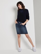 Mini Jeansrock - Frauen - dark stone wash denim Mini Jeansrock - Frauen - dark stone wash denim - 3 - TOM TAILOR