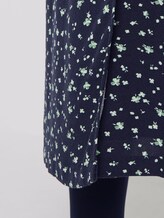 Gemusterter Midirock in Wickel-Optik - Frauen - navy green flower design Gemusterter Midirock in Wickel-Optik - Frauen - navy green flower design - 10 - TOM TAILOR