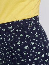 Gemusterter Midirock in Wickel-Optik - Frauen - navy green flower design Gemusterter Midirock in Wickel-Optik - Frauen - navy green flower design - 9 - TOM TAILOR