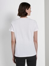 T-Shirt mit floralem Print - Frauen - Whisper White T-Shirt mit floralem Print - Frauen - Whisper White - 2 - TOM TAILOR