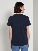 T-Shirt mit floralem Print - Frauen - Sky Captain Blue T-Shirt mit floralem Print - Frauen - Sky Captain Blue - 2 - TOM TAILOR