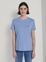 T-Shirt mit floralem Print - Frauen - Parisienne Blue T-Shirt mit floralem Print - Frauen - Parisienne Blue - 1 - TOM TAILOR