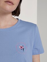T-Shirt mit floralem Print - Frauen - Parisienne Blue T-Shirt mit floralem Print - Frauen - Parisienne Blue - 9 - TOM TAILOR