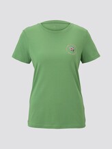 T-Shirt mit floralem Print - Frauen - sundried turf green T-Shirt mit floralem Print - Frauen - sundried turf green - 7 - TOM TAILOR