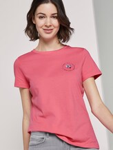 T-Shirt mit floralem Print - Frauen - charming pink T-Shirt mit floralem Print - Frauen - charming pink - 5 - TOM TAILOR