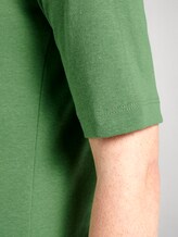 Gestreiftes T-Shirt mit Rollkragen - Frauen - sundried turf green Gestreiftes T-Shirt mit Rollkragen - Frauen - sundried turf green - 10 - TOM TAILOR