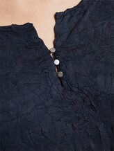 Patterned shirt in a crincle look - Women - Sky Captain Blue Patterned shirt in a crincle look - Women - Sky Captain Blue - 9 - TOM TAILOR