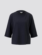 Shirt mit Rollkragen im Boxy-Fit - Frauen - Sky Captain Blue Shirt mit Rollkragen im Boxy-Fit - Frauen - Sky Captain Blue - 7 - TOM TAILOR