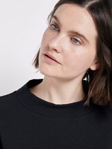 Shirt mit Rollkragen im Boxy-Fit - Frauen - Sky Captain Blue Shirt mit Rollkragen im Boxy-Fit - Frauen - Sky Captain Blue - 9 - TOM TAILOR