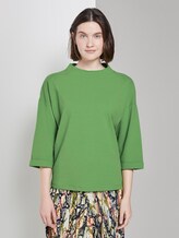 Shirt mit Rollkragen im Boxy-Fit - Frauen - sundried turf green Shirt mit Rollkragen im Boxy-Fit - Frauen - sundried turf green - 1 - TOM TAILOR