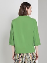 Shirt mit Rollkragen im Boxy-Fit - Frauen - sundried turf green Shirt mit Rollkragen im Boxy-Fit - Frauen - sundried turf green - 2 - TOM TAILOR