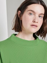 Shirt mit Rollkragen im Boxy-Fit - Frauen - sundried turf green Shirt mit Rollkragen im Boxy-Fit - Frauen - sundried turf green - 9 - TOM TAILOR