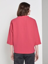 Shirt mit Rollkragen im Boxy-Fit - Frauen - charming pink Shirt mit Rollkragen im Boxy-Fit - Frauen - charming pink - 2 - TOM TAILOR