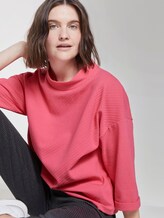 Shirt mit Rollkragen im Boxy-Fit - Frauen - charming pink Shirt mit Rollkragen im Boxy-Fit - Frauen - charming pink - 5 - TOM TAILOR
