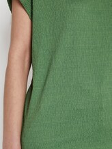 T-shirt in a crincle look - Women - sundried turf green T-shirt in a crincle look - Women - sundried turf green - 9 - TOM TAILOR
