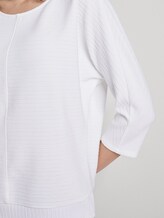 Sweatshirt mit Ottoman-Struktur - Frauen - Whisper White Sweatshirt mit Ottoman-Struktur - Frauen - Whisper White - 10 - TOM TAILOR