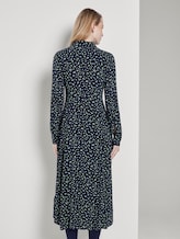 Midi Hemdkleid mit floralem Muster - Frauen - navy green flower design Midi Hemdkleid mit floralem Muster - Frauen - navy green flower design - 2 - TOM TAILOR