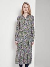 Midi Hemdkleid mit floralem Muster - Frauen - colorful floral design Midi Hemdkleid mit floralem Muster - Frauen - colorful floral design - 1 - TOM TAILOR