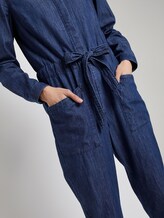 Utility Jeans-Jumpsuit - Frauen - dark stone wash denim Utility Jeans-Jumpsuit - Frauen - dark stone wash denim - 10 - TOM TAILOR