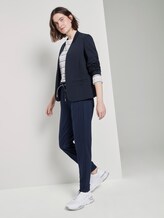 Offen geschnittener Blazer - Frauen - Sky Captain Blue Offen geschnittener Blazer - Frauen - Sky Captain Blue - 3 - TOM TAILOR