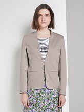 Offen geschnittener Blazer - Frauen - Dusty Taupe Offen geschnittener Blazer - Frauen - Dusty Taupe - 1 - TOM TAILOR