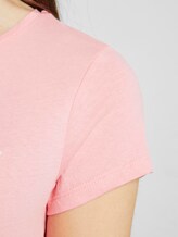 Jersey T-Shirt mit Schrift-Print - Frauen - medium coral Jersey T-Shirt mit Schrift-Print - Frauen - medium coral - 10 - TOM TAILOR Denim