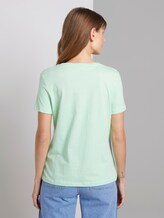 T-Shirt mit Print - Frauen - soft neo green T-Shirt mit Print - Frauen - soft neo green - 2 - TOM TAILOR Denim