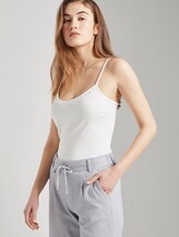 Basic Top mit Spaghettiträgern - Frauen - Gardenia White Basic Top mit Spaghettiträgern - Frauen - Gardenia White - 5 - TOM TAILOR Denim
