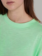 Basic T-shirt met opstaande kraag - Frauen - soft neo green Basic T-shirt met opstaande kraag - Frauen - soft neo green - 9 - TOM TAILOR Denim