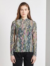 Langarmshirt mit Schlangen-Print - Frauen - colourful snake print Langarmshirt mit Schlangen-Print - Frauen - colourful snake print - 1 - TOM TAILOR Denim