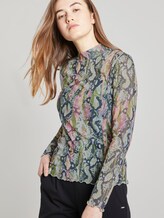 Langarmshirt mit Schlangen-Print - Frauen - colourful snake print Langarmshirt mit Schlangen-Print - Frauen - colourful snake print - 5 - TOM TAILOR Denim