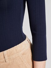Schulterfreier Body in Ripp-Optik - Frauen - Real Navy Blue Schulterfreier Body in Ripp-Optik - Frauen - Real Navy Blue - 10 - TOM TAILOR Denim