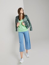 Sweater mit V-Ausschnitt - Frauen - soft neo green Sweater mit V-Ausschnitt - Frauen - soft neo green - 3 - TOM TAILOR Denim