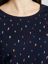 Gemusterter Sweater - Frauen - navy minimal print Gemusterter Sweater - Frauen - navy minimal print - 9 - TOM TAILOR Denim