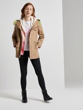 Sweatjacke mit Blockstreifen - Frauen - rose creme colorblock Sweatjacke mit Blockstreifen - Frauen - rose creme colorblock - 3 - TOM TAILOR Denim