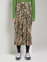 Plissee Midi-Rock mit Schlangen-Print - Frauen - colourful snake print Plissee Midi-Rock mit Schlangen-Print - Frauen - colourful snake print - 1 - TOM TAILOR Denim